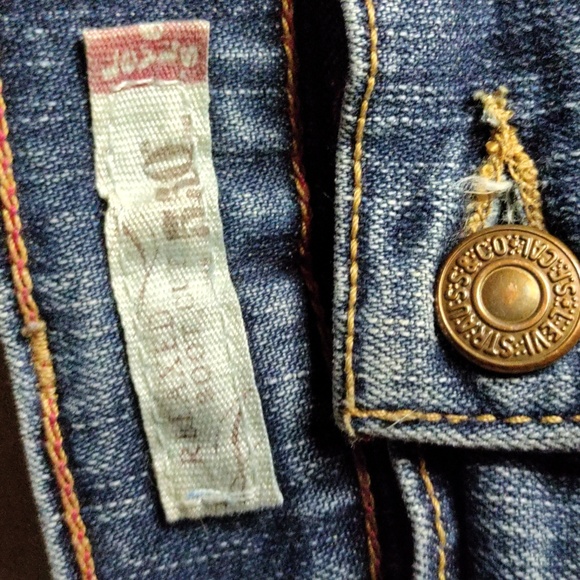 Levi's 550 woman size 4 relaxed boot cut denim jeans - Picture 4 of 5